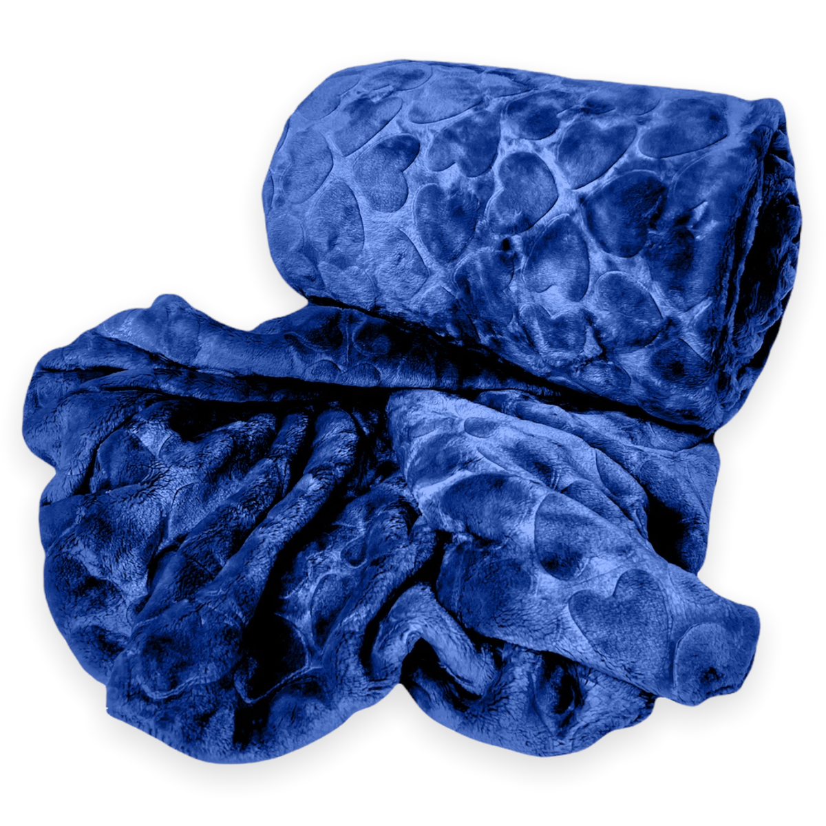SMTE - Super soft Throw Fleece Blanket Warm Winter - Royal Blue