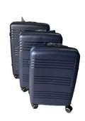 SMTE - Le Emporer 3-Piece Suitcase Set - Unbreakable PP Material Luggage - Navy Blue