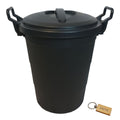 SMTE - Premium 70Liter Capacity Dust Bin: Streamline + Keyring