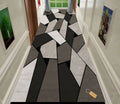 SMTE - 80cm by 200cmModern 3D Geometric Design Area Rug A9
