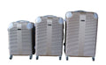 SMTE - LT Luggage 3Piece ABS Luggage SetLightweight, Durable & Stylish