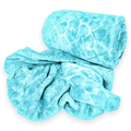 SMTE - Super soft Throw Fleece Blanket Warm Winter - Sky Blue
