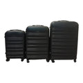 SMTE - Infinite Quality Travel Ware - 3 Piece Luggage Set - Black C2