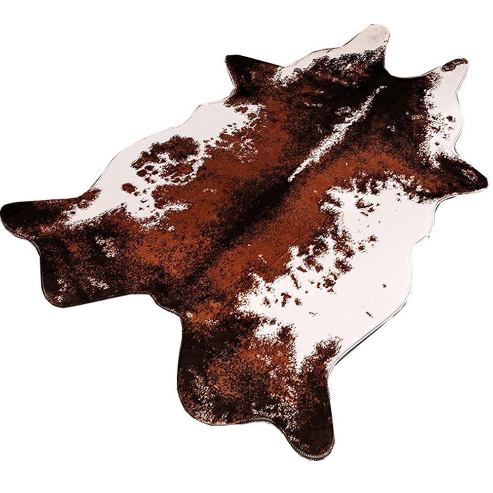 SMTE - Animal Print Rug - Cow Print Rug - 120 x 160 cm