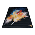 SMTE - 200cm by 150cmModern 3D Geometric Design Area Rug A77 With  Keyring