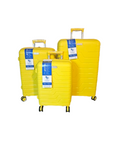 SMTE - BeginAgainPP Series Luggage SetStrong and DurableYellow
