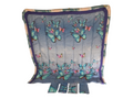 SMTE - Bedding- 5 Piece Comforter Set- Queen Size - Purple Butterfly
