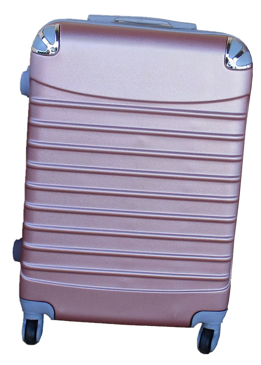 SMTE - Luggage Suitcase - 24-inch - 1 Piece - Rose Gold