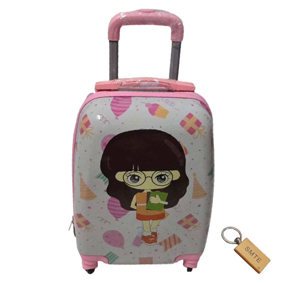 SMTE - Quality Kiddies Cartoons Hand Luggage/ Suitcase for Kids X3 Doree