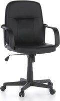 SMTE - Office Chair - PU Leather - Black Colour