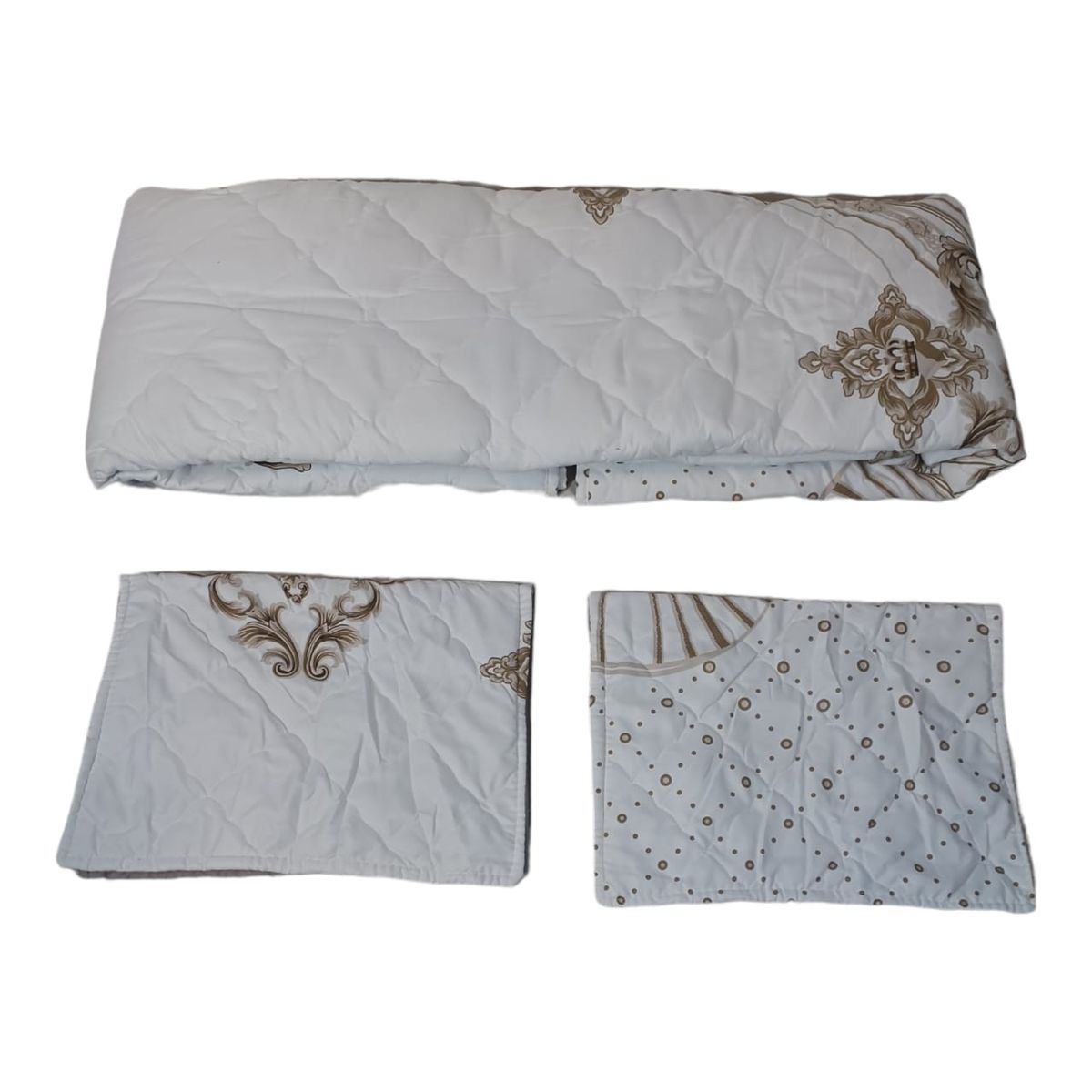 SMTE - Microfiber Duvet Cover Set3 PieceWhite
