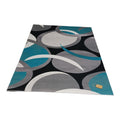 SMTE - 200cm by 150cmModern 3D Geometric Design Area Rug A18 With  Keyring