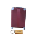 SMTE - Hard Outer Shell Luggage 23" with  KeyringRed