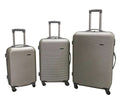 SMTE - IYH-Quality 3 Piece Hard Outer Shell Luggage Set - Gold