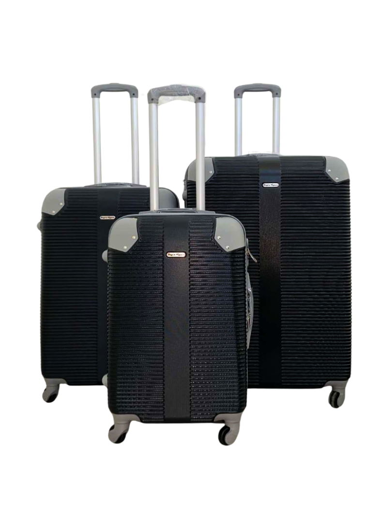 SMTE - Luggage Set3 pieceStrong and DurableBlack
