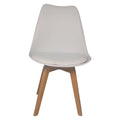 SMTE - Padded SA305 Dining ChairWhite