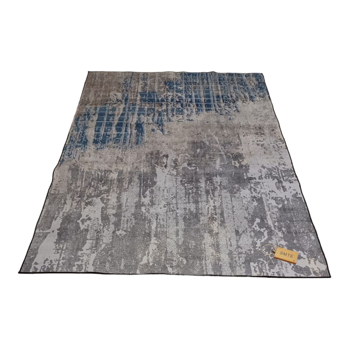 SMTE - 200cm by 150cmModern 3D Geometric Design Area Rug FR2 With  keyring