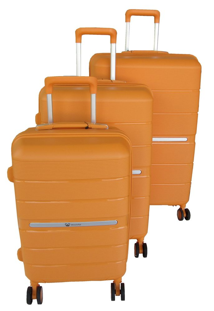 SMTE - PP Luggage 3Piece SetLightweight,Flexible,Chemical & Moisture Resistant