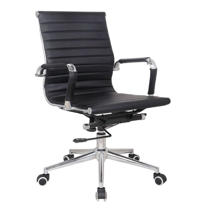 SMTE - Medium Back Modern Office Chair -818B