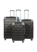 SMTE - BeginAgain 3pc Luggage set durable materialBrown