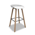 SMTE - Zimbali - Barstool - Pure White