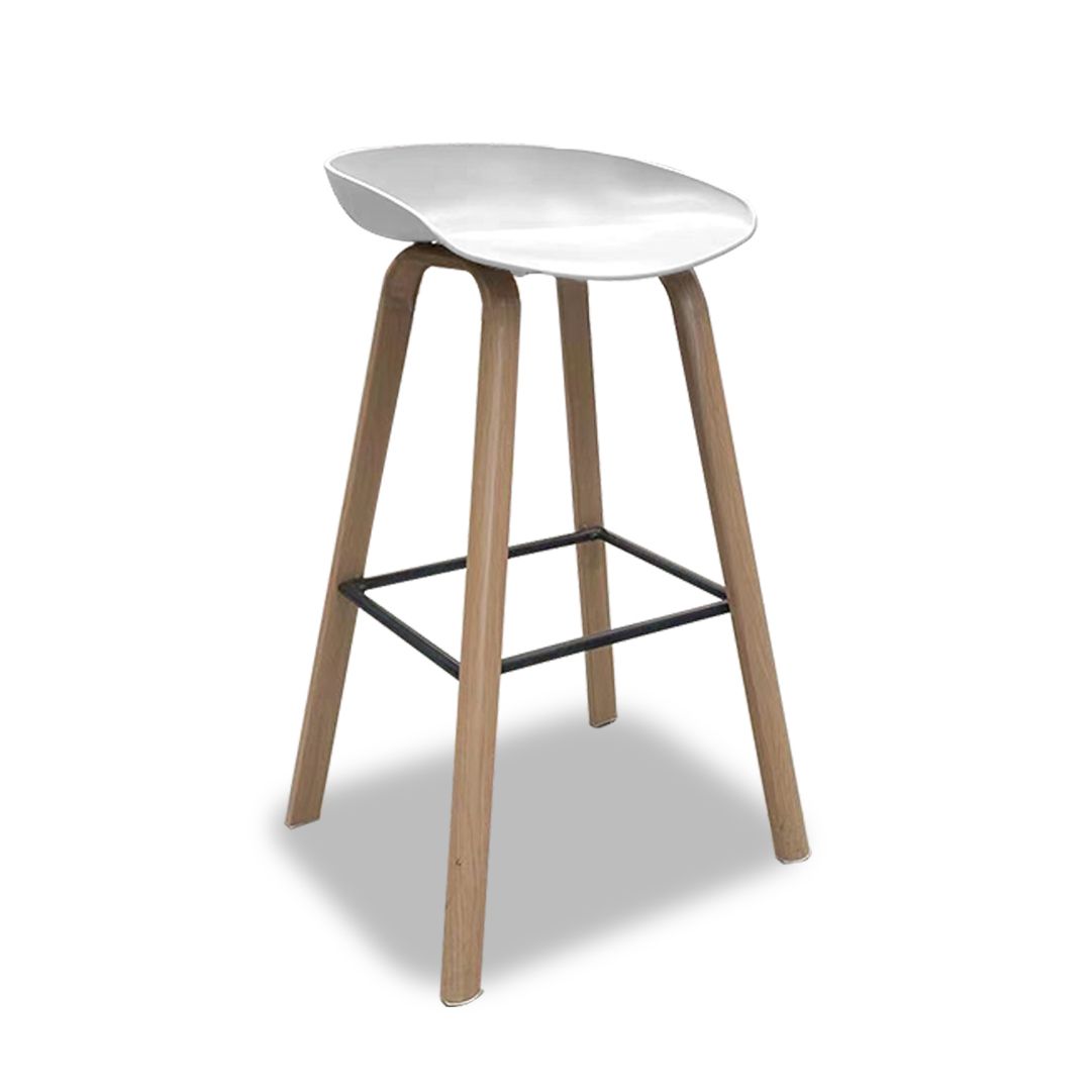 SMTE - Zimbali - Barstool - Pure White