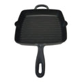 SMTE - Stunning Cast-iron Grill Pan - Grey