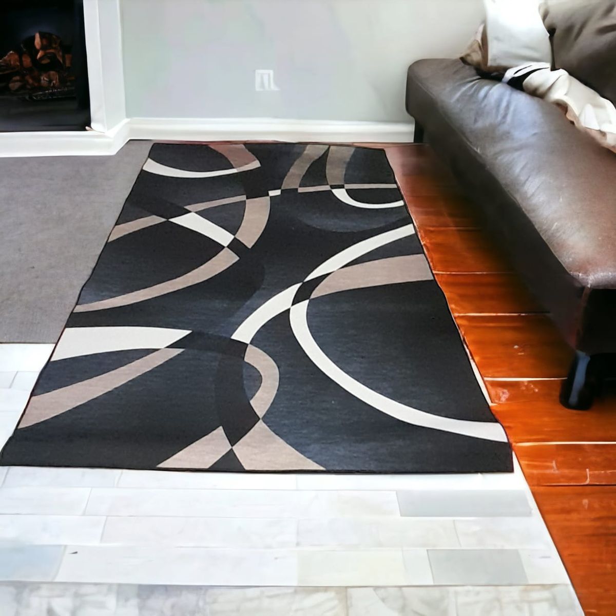 SMTE - 200cm x 150cmModern 3D Geometric DesignCarpet/RugA 16