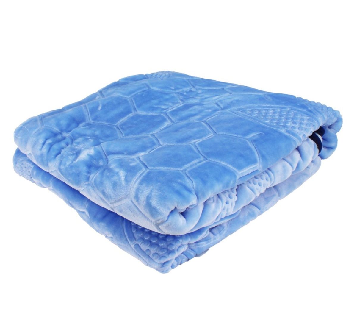 SMTE - Luxury Mink Blanket Super Soft - Warm Winter Super Soft Fleece - Light Blue