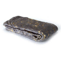 SMTE - FLEECEX Metallic Marble Plush Fleece Blanket & Throw180 x 200 cmGrey