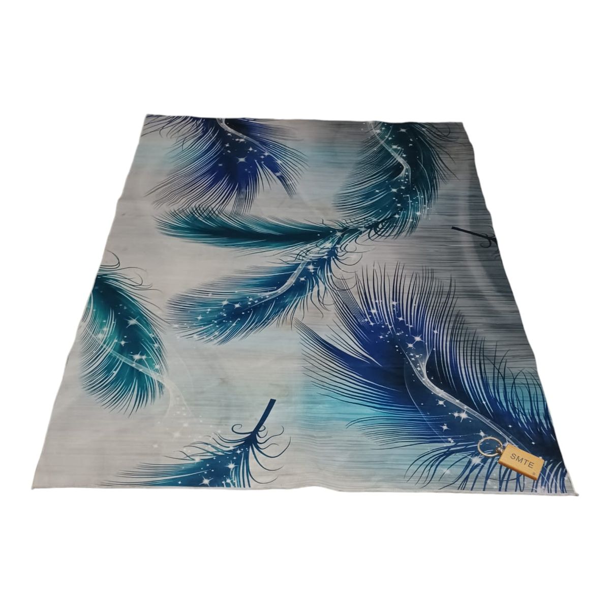 SMTE - 200cm by 150cmModern 3D Geometric Design Area Rug A41 With  Keyring