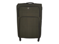 SMTE - Trolley 1-Piece Travel Luggage Spinner - Fabric - Khaki