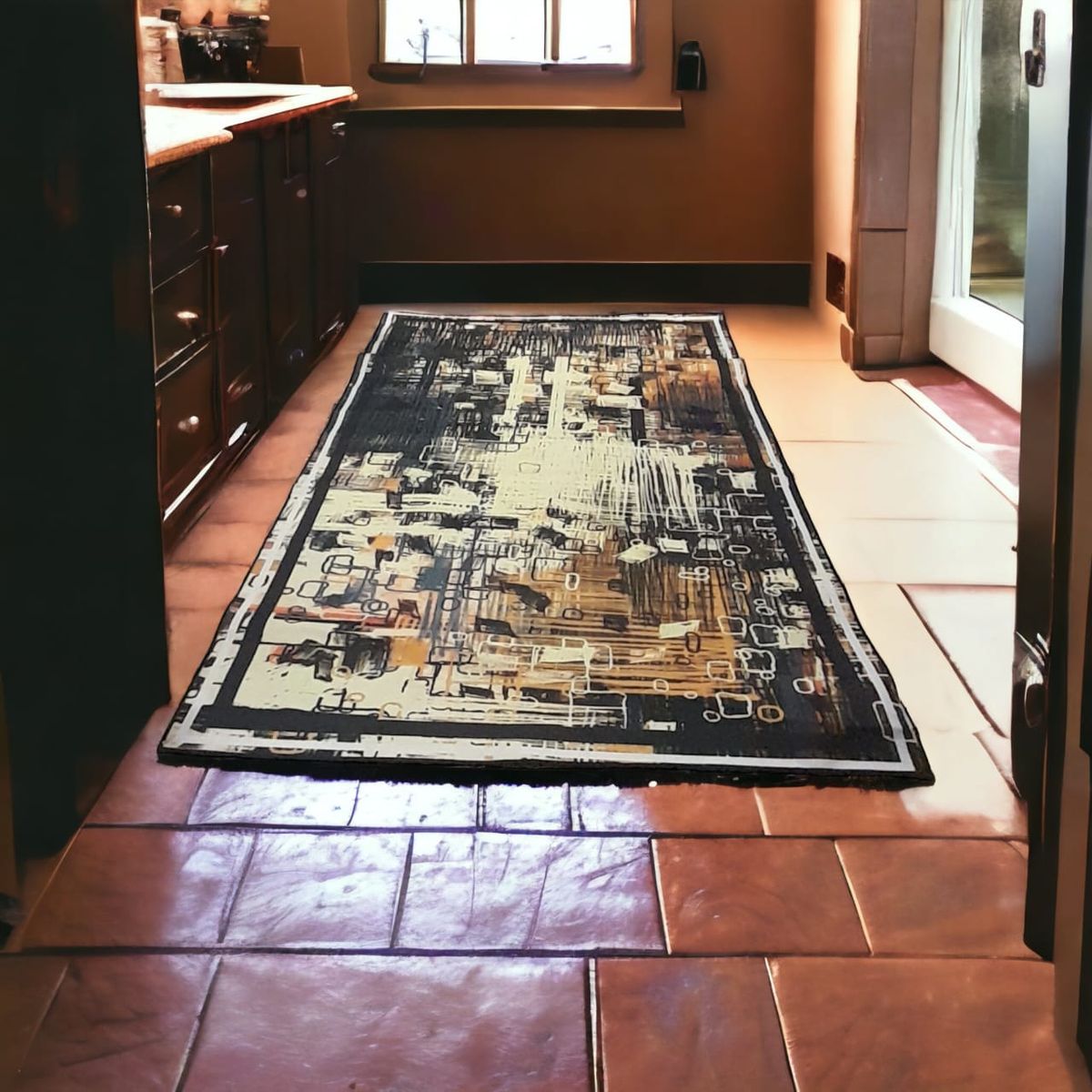 SMTE - 200cm x 150cmModern 3D Geometric DesignCarpet/RugA59