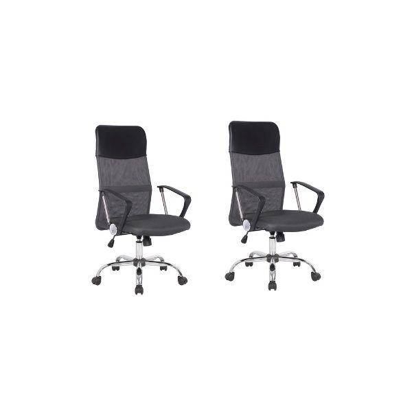 SMTE - 2x Mesh Office Chair