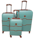 SMTE - Elegant 3inLuggage Set: Travel in Style and ComfortLight Blue
