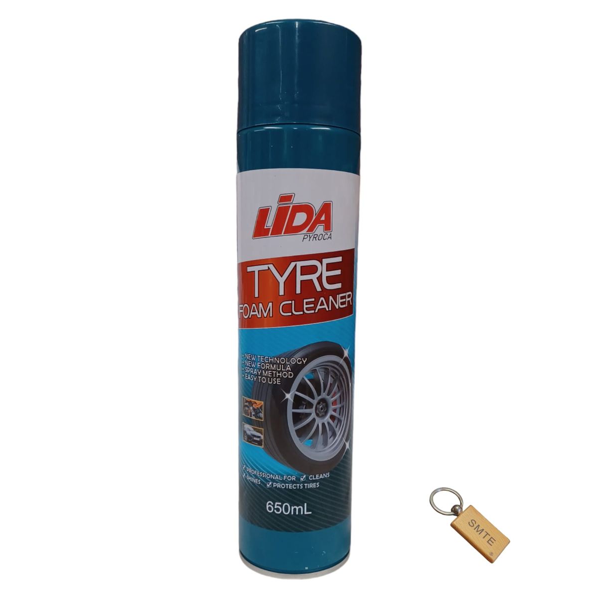 SMTE - Tyre Foam Cleaner: Ultimate Shine and Protection + Keyring