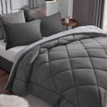 SMTE - Reversible Comforter - Dark/Light Grey