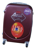SMTE - Lightweight Luggage 20 - 1 Piece - Dark Red