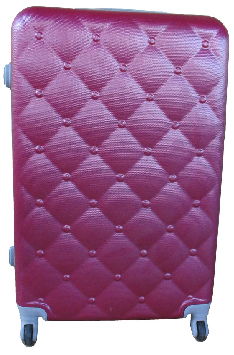 SMTE - 1 Piece Mooistar 25 inch Travel Luggage Suitcase Bag - Maroon