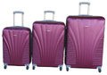 SMTE - 3Piece Travel 28Inch Luggage Suitcase Bag SetStylisDark Purple