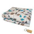 SMTE - Premium Plane Bedspread: Elevate Your Bedroom with Timeless+ KeyringLeafs
