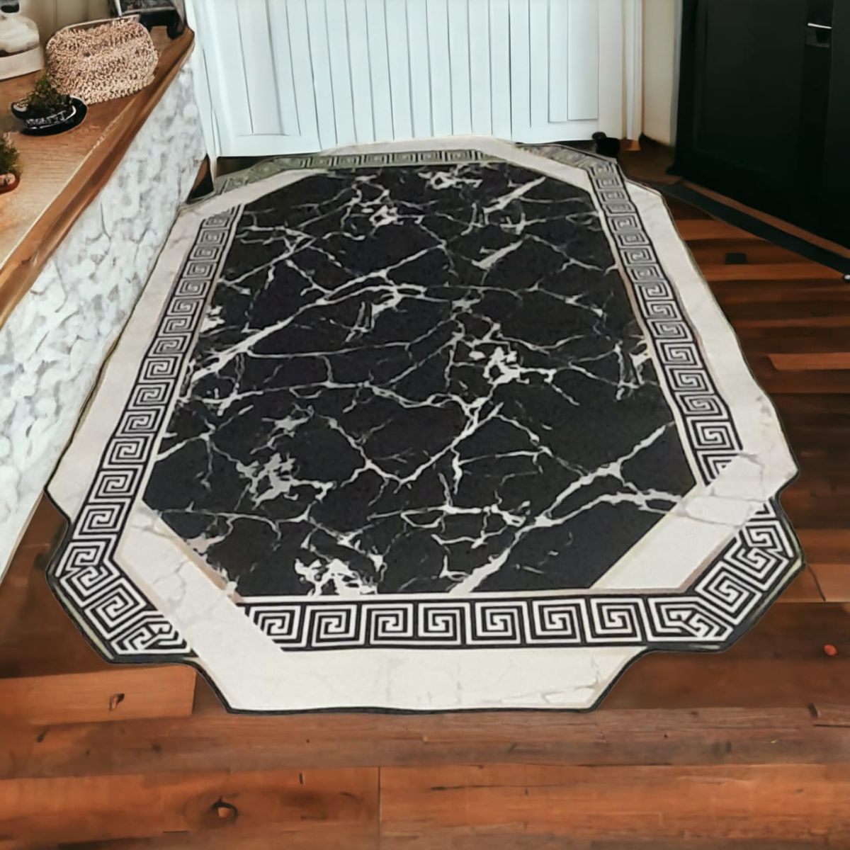 SMTE - 200cm by 150cm modern 3D Geometric Design Area B13