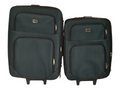 SMTE - 2 Piece Travel luggage Spinner- Fabric -Blue - 58 cm
