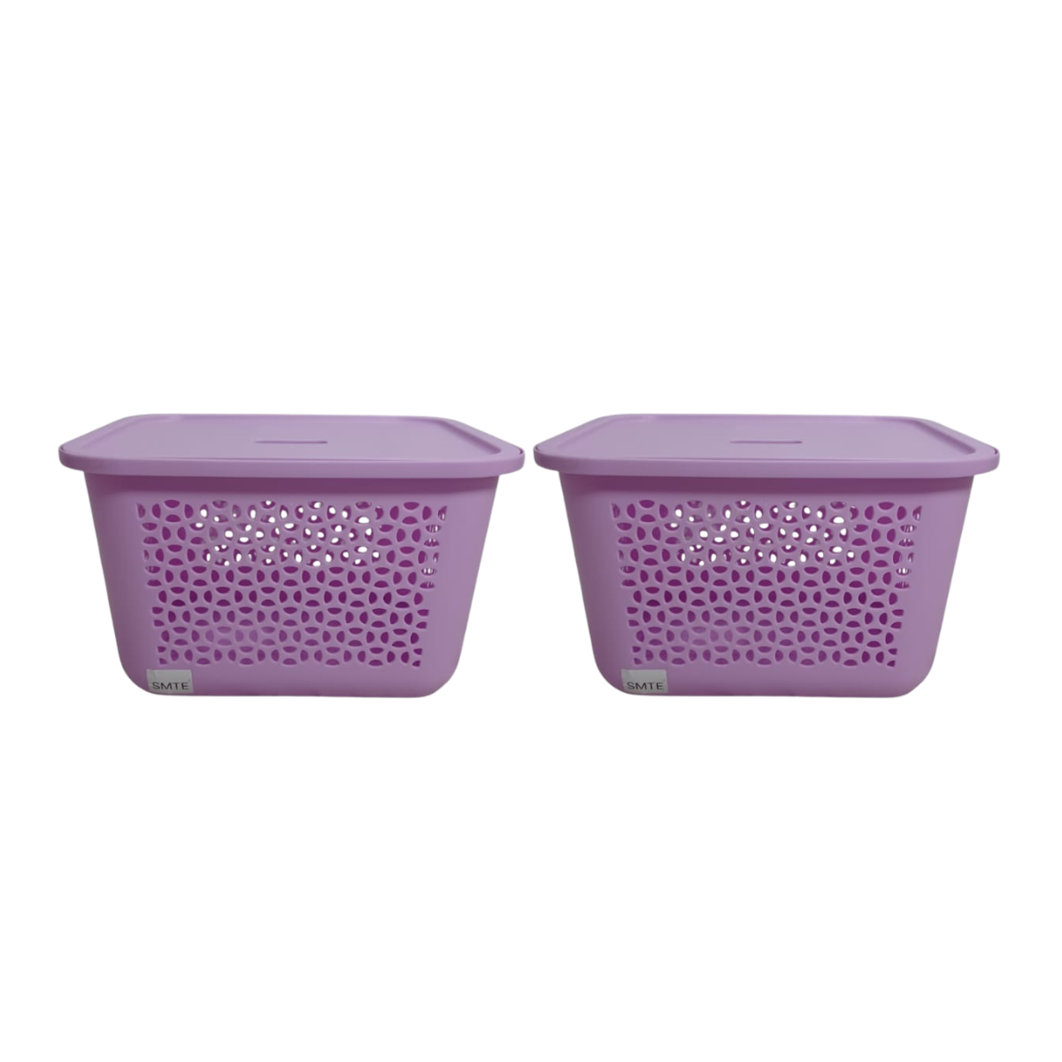 SMTE - 20L Storage Basket Pink Set of 2