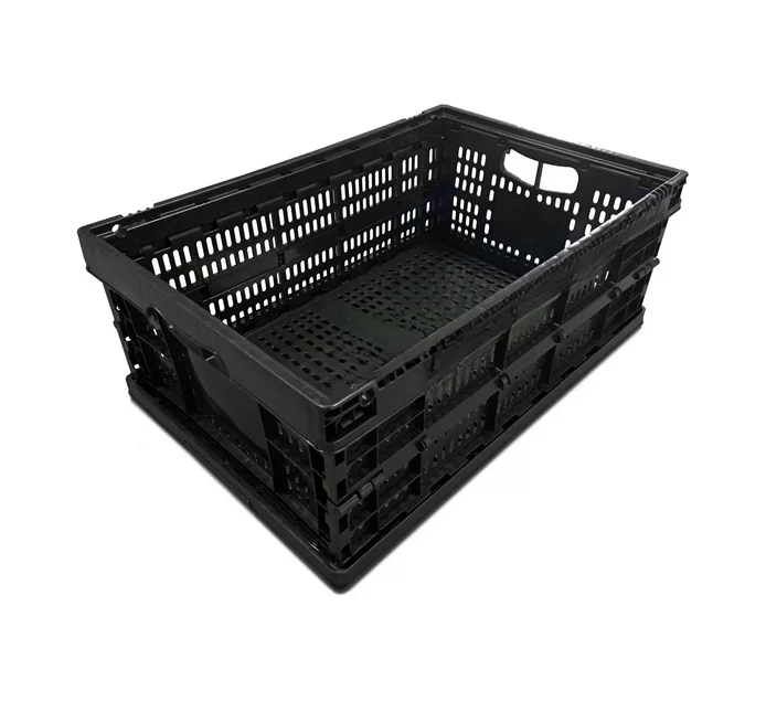 SMTE - Multi-purpose Collapsible, Stack-able Plastic Crate - 1 Pack