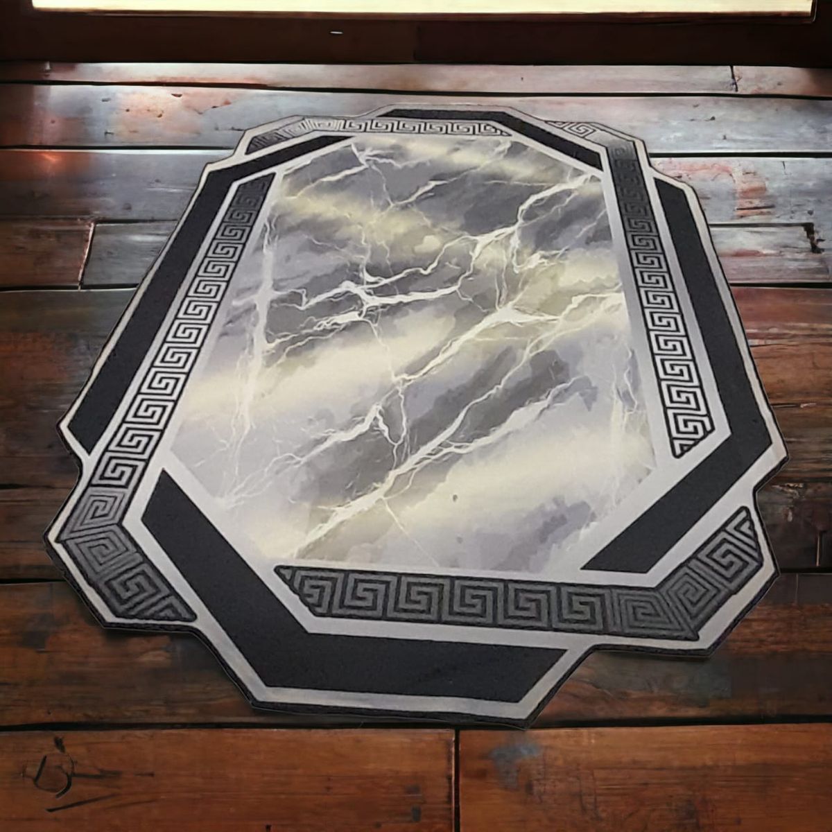 SMTE - 200cm by 150cm modern 3D Geometric Design Area B12