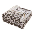 SMTE - Soft Sherpa Blanket Queen SizeBrown