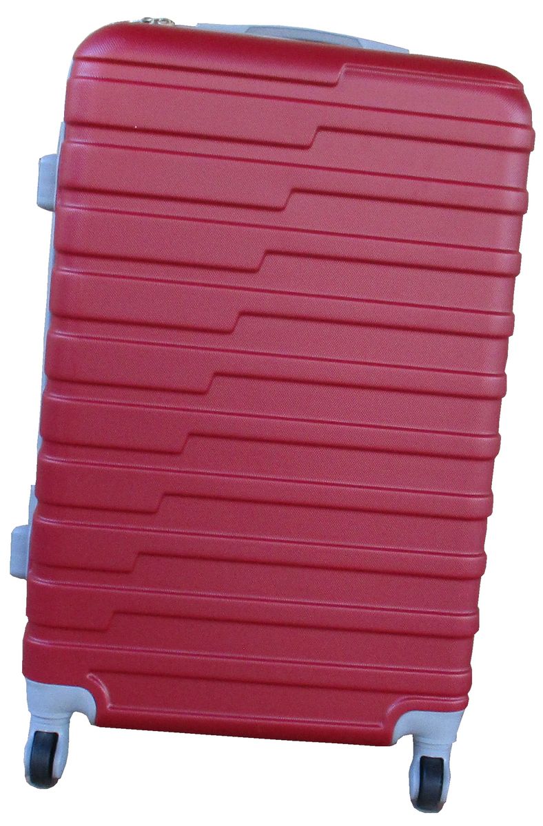 SMTE - 1 Piece Hard Outer Shell Luggage 27" - Red