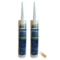 SMTE - 280ml Clear Shower Silicone Sealant set of 2 + Keyring