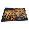 SMTE - Small Animal Print Polyester CarpetLeopard Design80×50cm